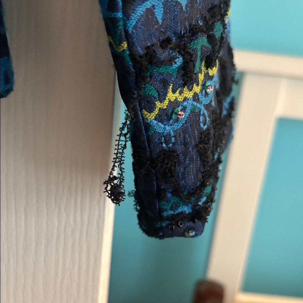 Chico's Multicolor Patterned Blazer - image 5